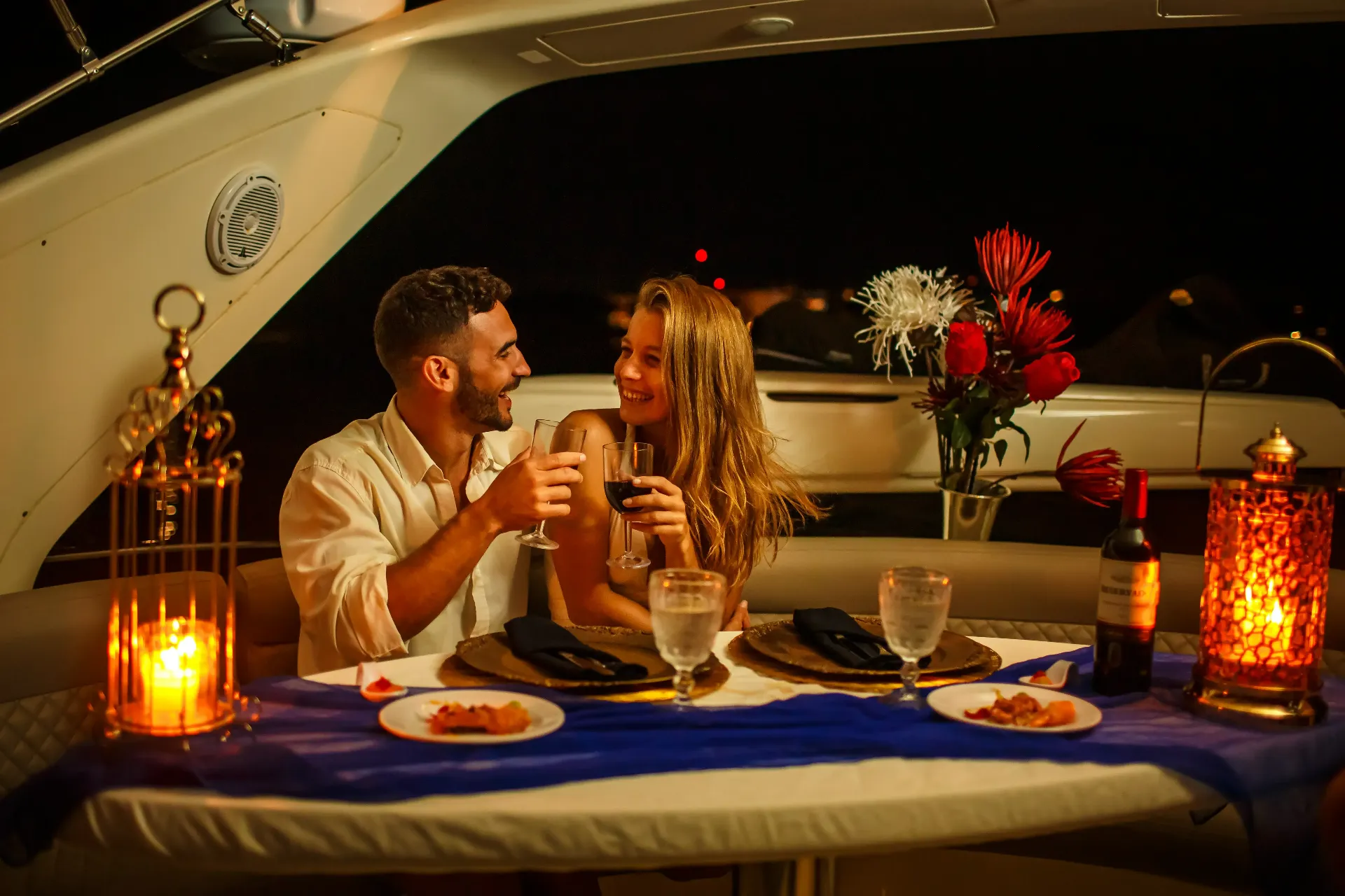Romantic Cruise on Yacht